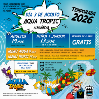 Viaje Aqua Tropic. Almuñecar 2026