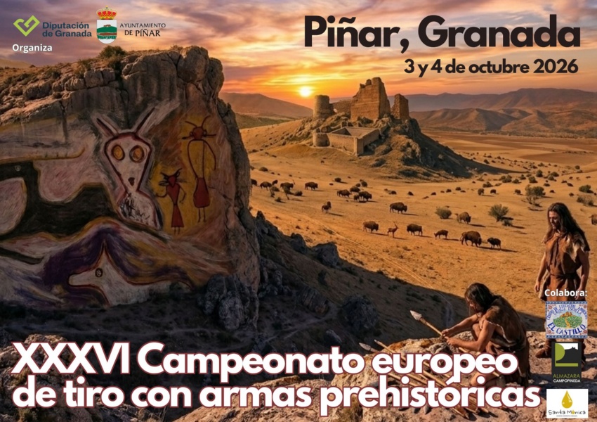 Píñar se convierte en el epicentro europeo de la Prehistoria con el XXXVI Campeonato Europeo de Tiro con Armas Prehistóricas y la XIV Manga Piñera Píñar se convierte en el epicentro europeo de la Prehistoria con el XXXVI Campeonato Europeo de Tiro con Armas Prehistóricas y la XIV Manga Piñera