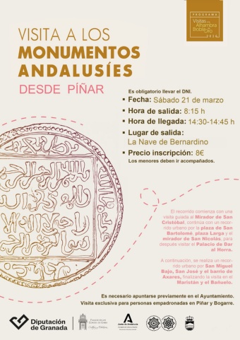 Visita a los Monumentos andalusíes. Píñar 2026