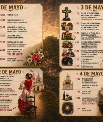 Fiestas patronales de Santa Mónica. Píñar 2026