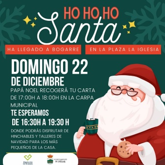 Papá Noel llega a Bogarre