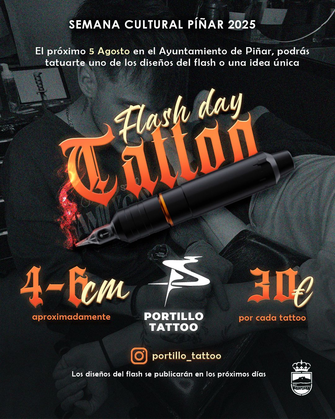 Flash Day Tattoo. Semana Cultural de Píñar 2025