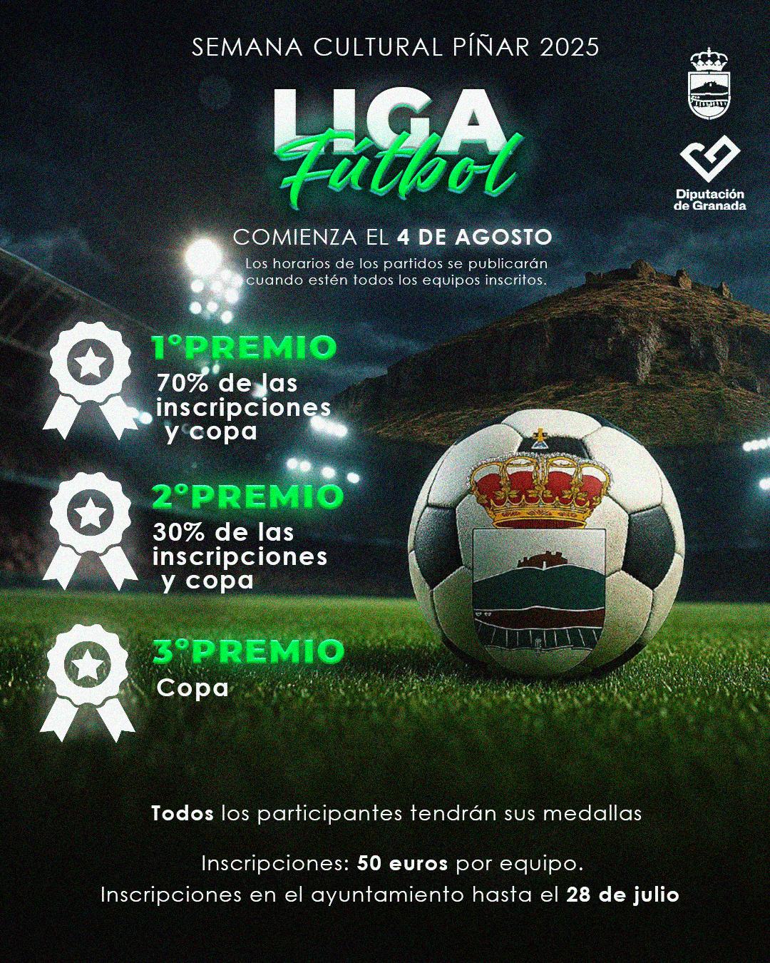 Liga Fútbol. Semana Cultural de Píñar 2025